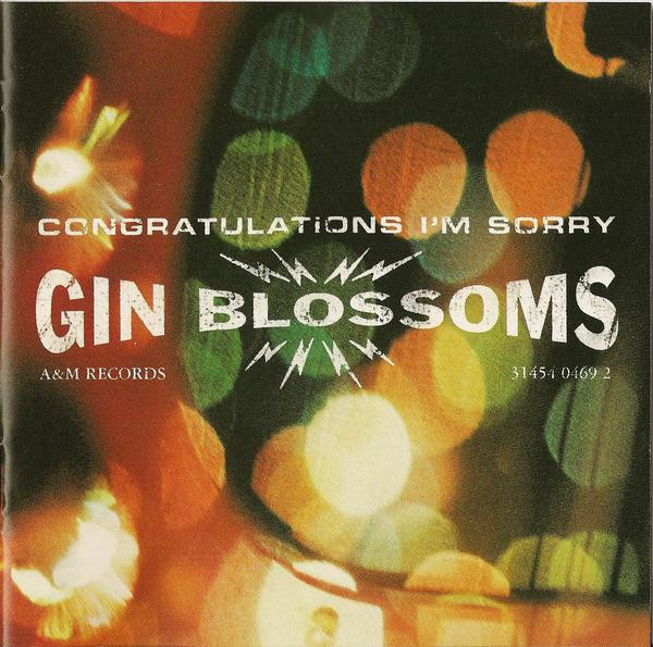 Gin Blossoms — Congratulations I'm Sorry album cover