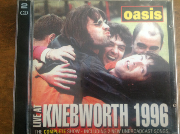 Oasis — Live At Knebworth 1996 album cover