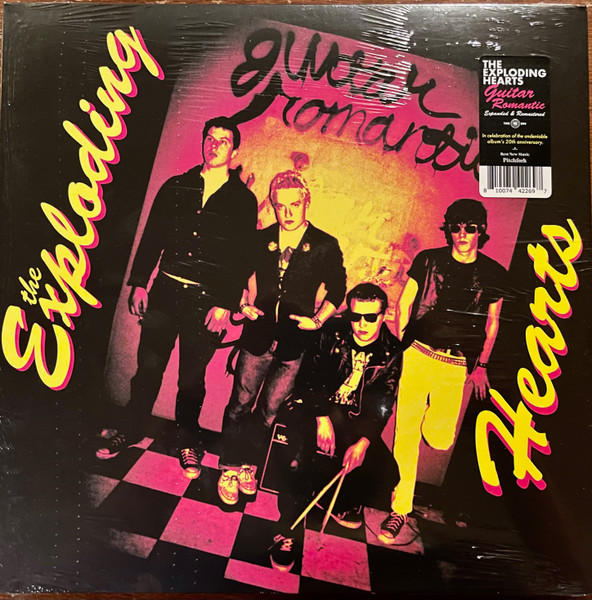The Exploding Hearts — Guitar Romantic album cover