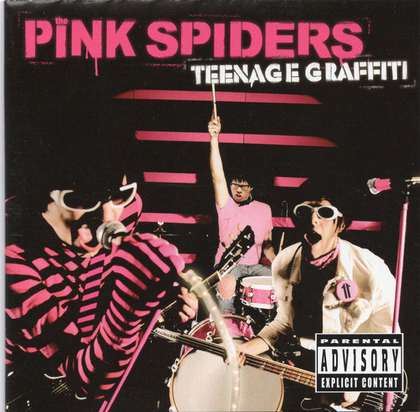 The Pink Spiders — Teenage Graffiti album cover